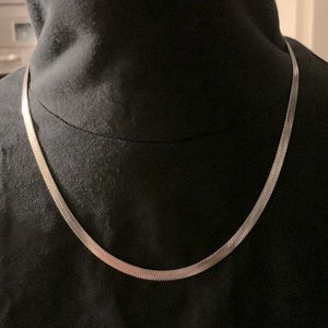 Silver Herringbone chain